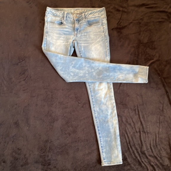 American eagle super stretch low rise jeggings - Picture 2 of 8